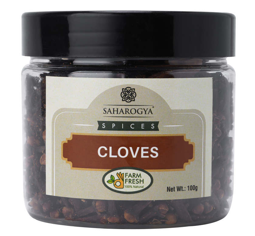 Saharogya Premium Whole Cloves 100g | Large | Oil not extracted | Top-Notch Quality | Aromatic