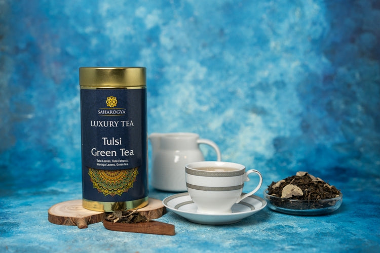 Saharogya Luxury Tulsi Green Tea