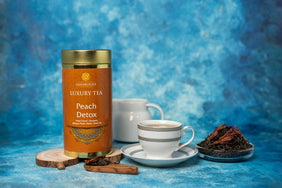 Saharogya Luxury Peach Detox Green Tea