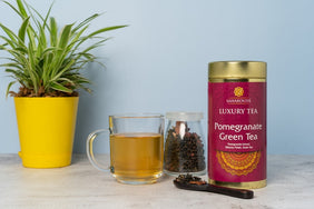 Saharogya Luxury Pomegranate Green Tea